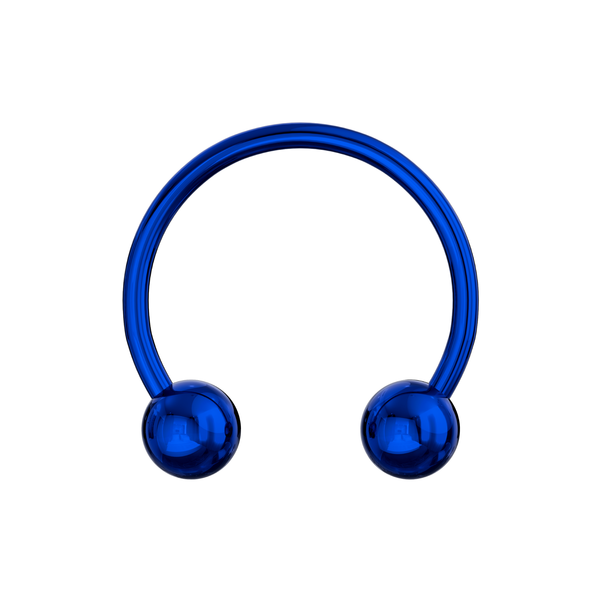 G23 Titanium Anodised Circular Barbell - Monster Piercing