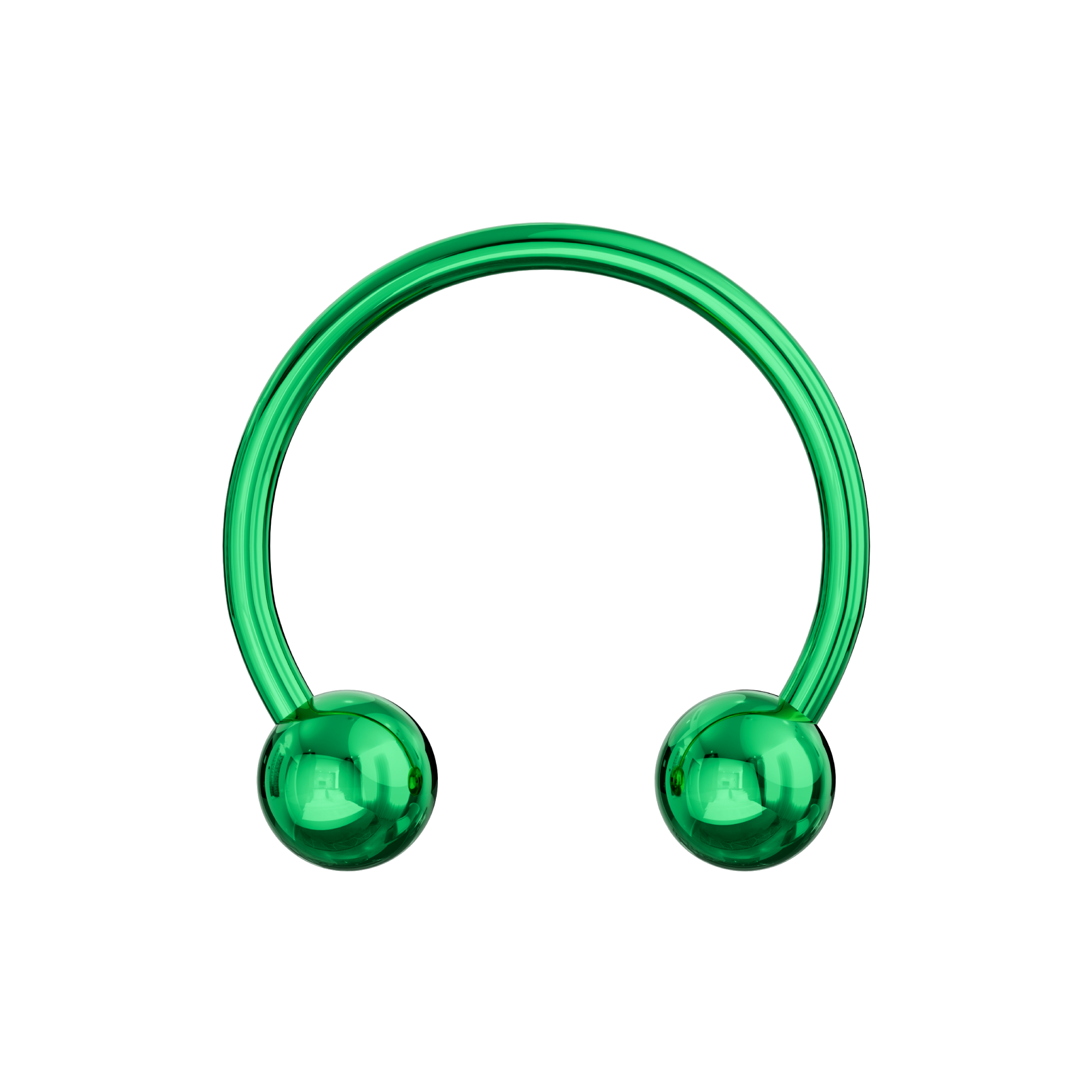 G23 Titanium Anodised Circular Barbell - Monster Piercing