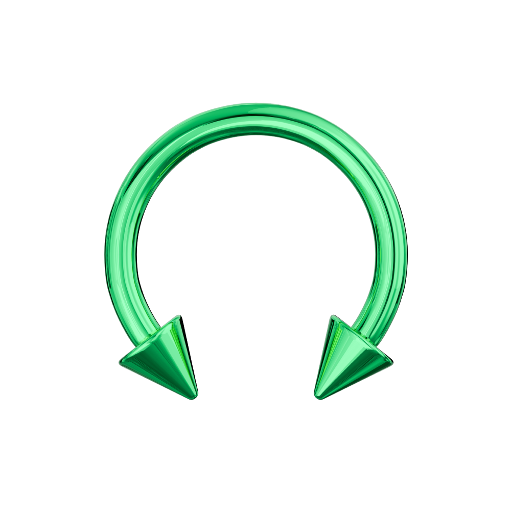 G23 Titanium Cone-End Circular Barbell - Monster Piercing