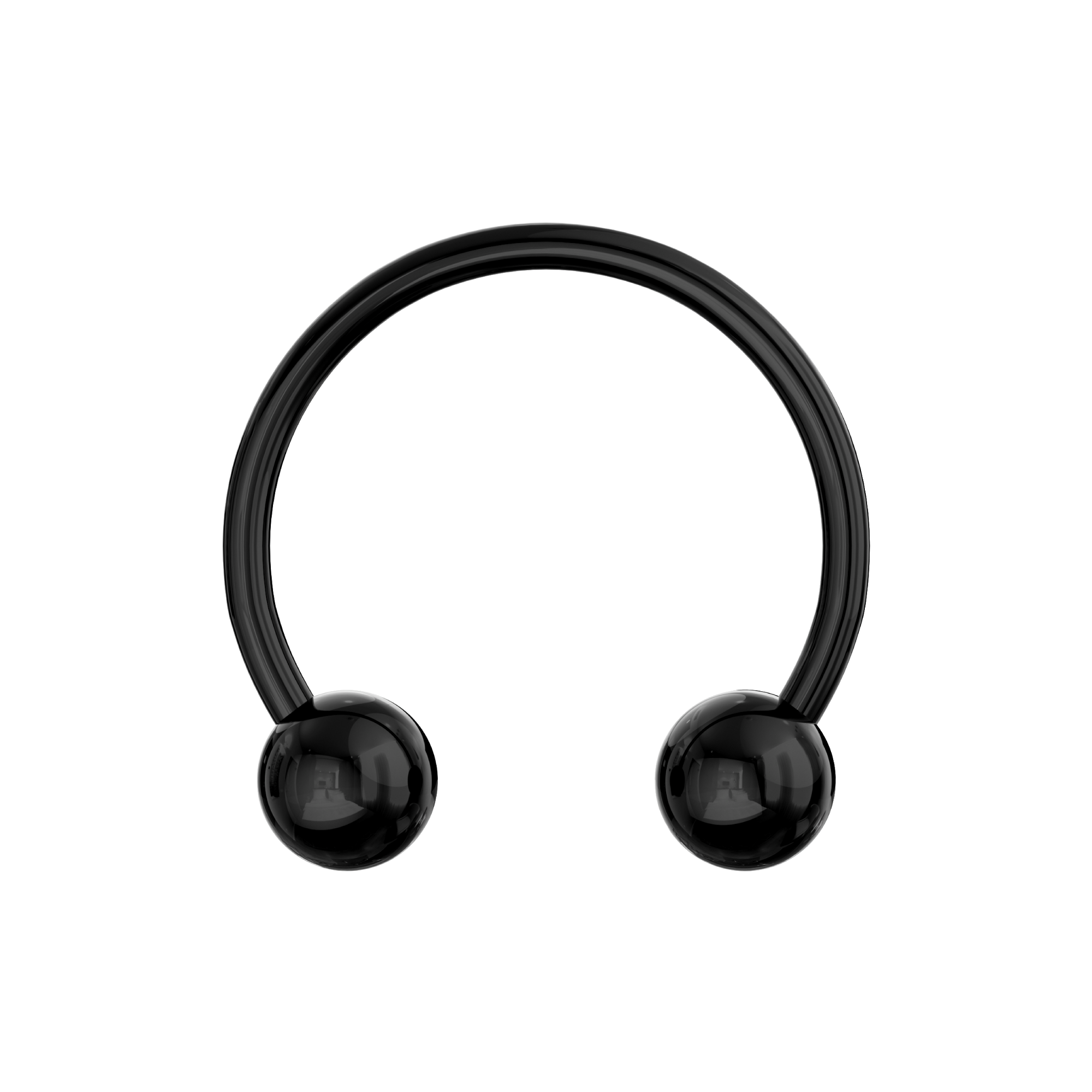 G23 Titanium Anodised Circular Barbell - Monster Piercing