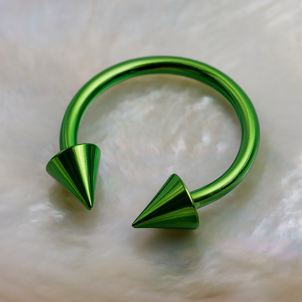 G23 Titanium Cone-End Circular Barbell - Monster Piercing