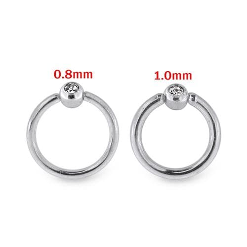 Surgical Steel Flexible BCR Piercing Jewelry - Monster Piercing