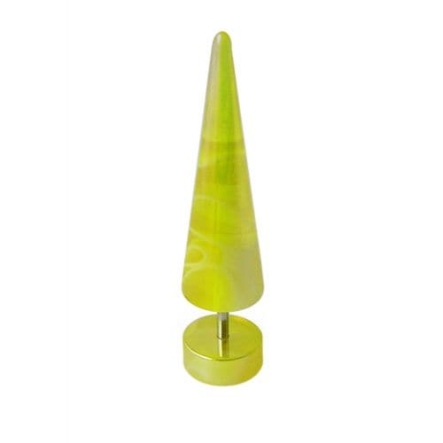 Straight Fake Ear Plug - Monster Piercing
