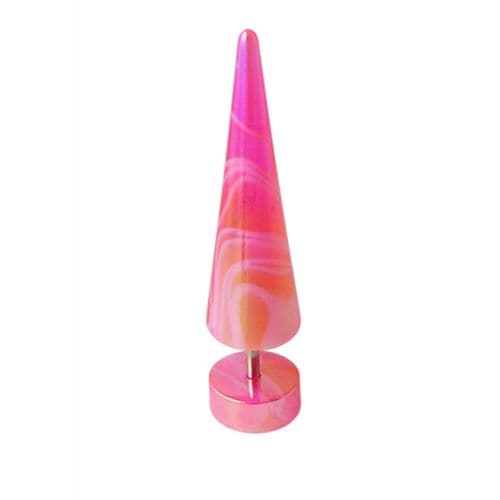 Straight Fake Ear Plug - Monster Piercing