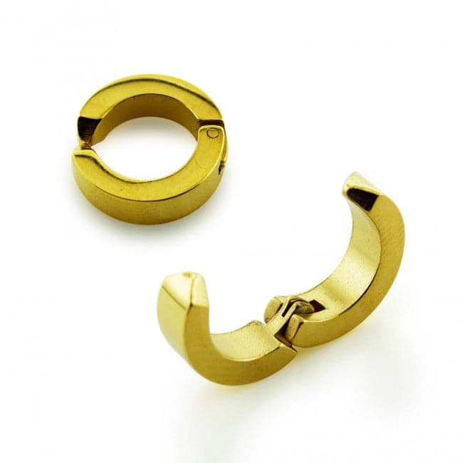 PVD Plated Surgical Steel Fake Ear clip - Monster Piercing