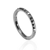 316L Surgical Steel Pyramid Cut Hinged Segment Clicker Ring