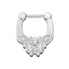 316L Surgical Steel Trinity Butterfly Look Septum Clicker Ring
