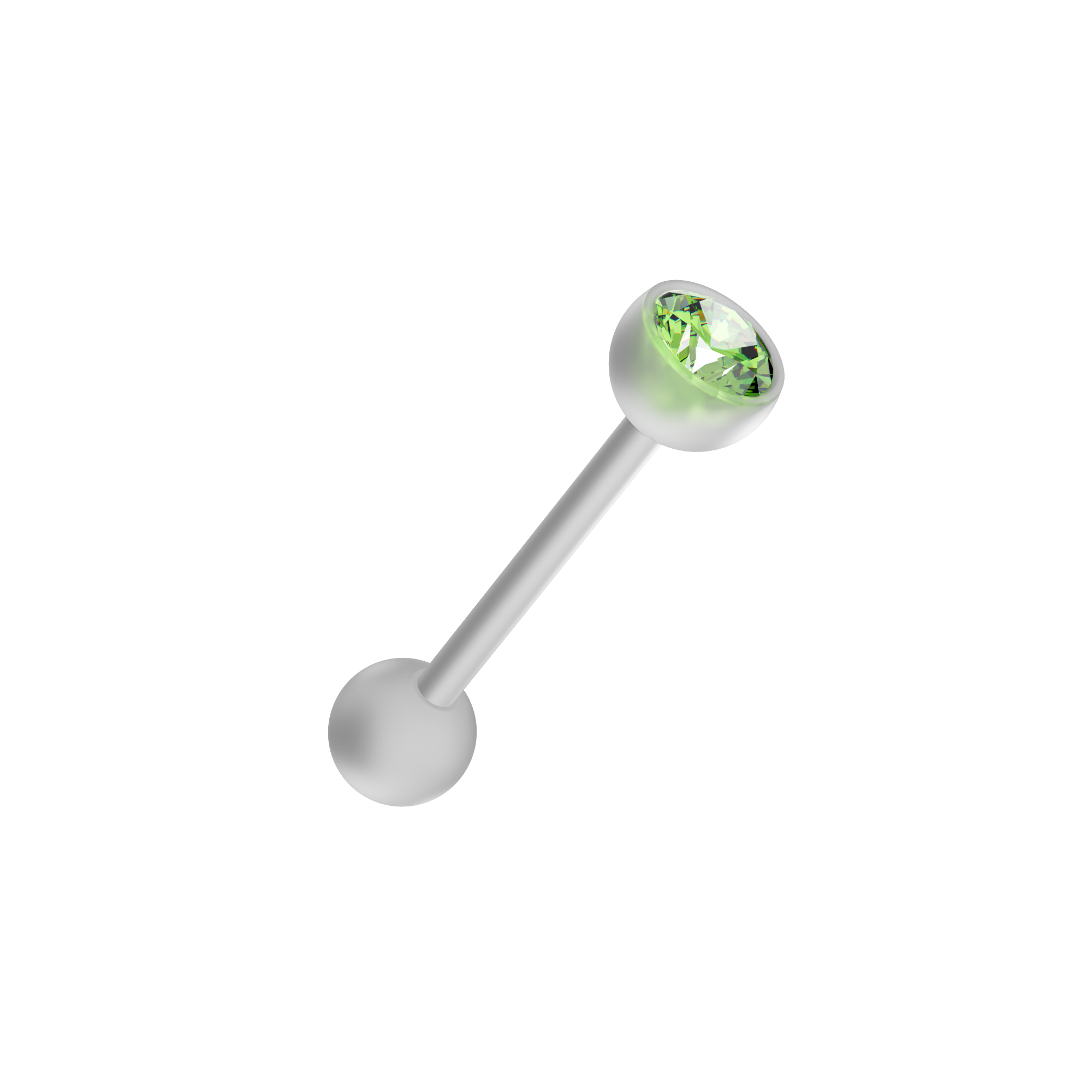 BioFlex Jewelled Straight Barbell - Monster Piercing