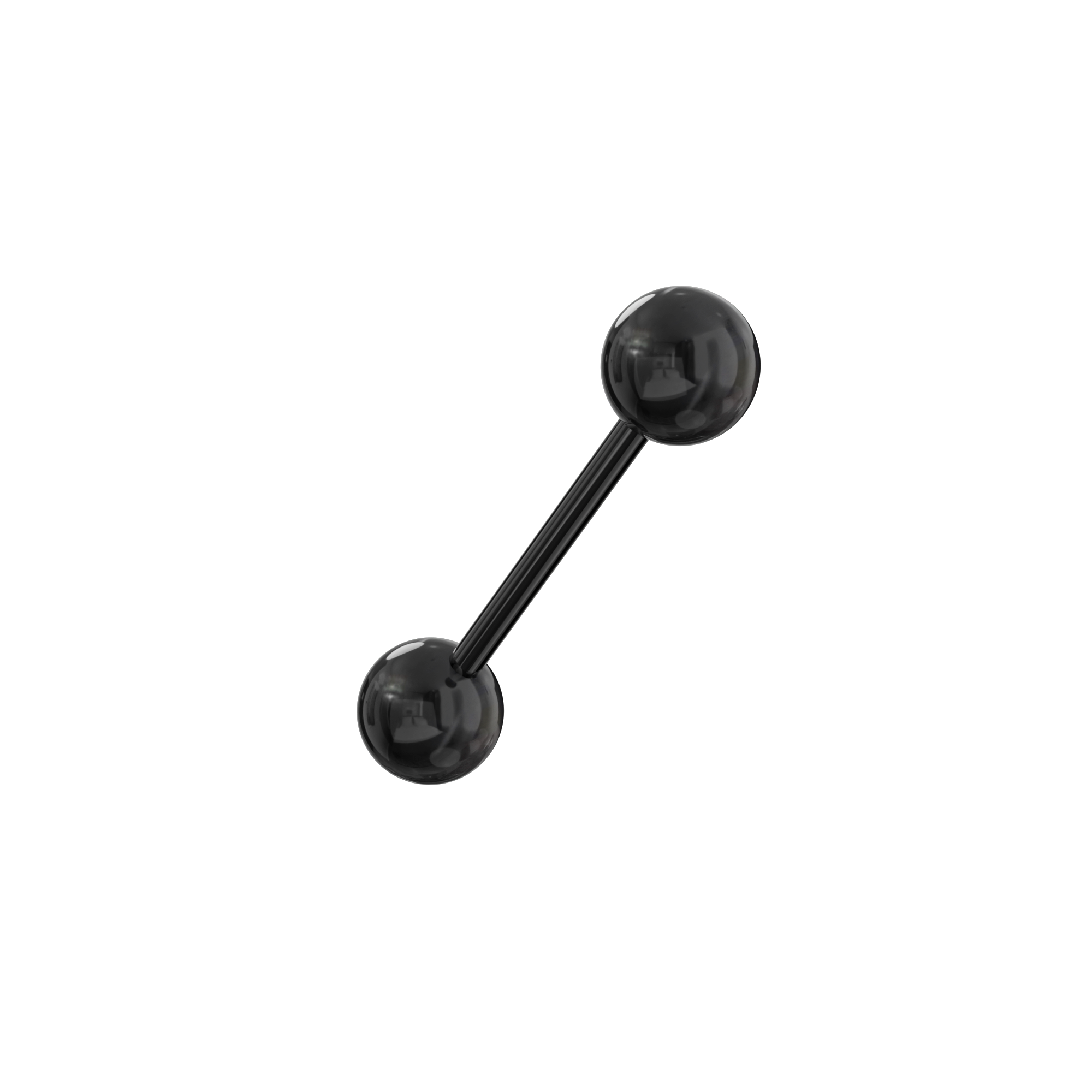 Multi-Coloured Bar with Simple UV Ball (Pack of 10) - Monster Piercing