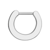 316L Surgical Steel Plain Septum Clicker Ring