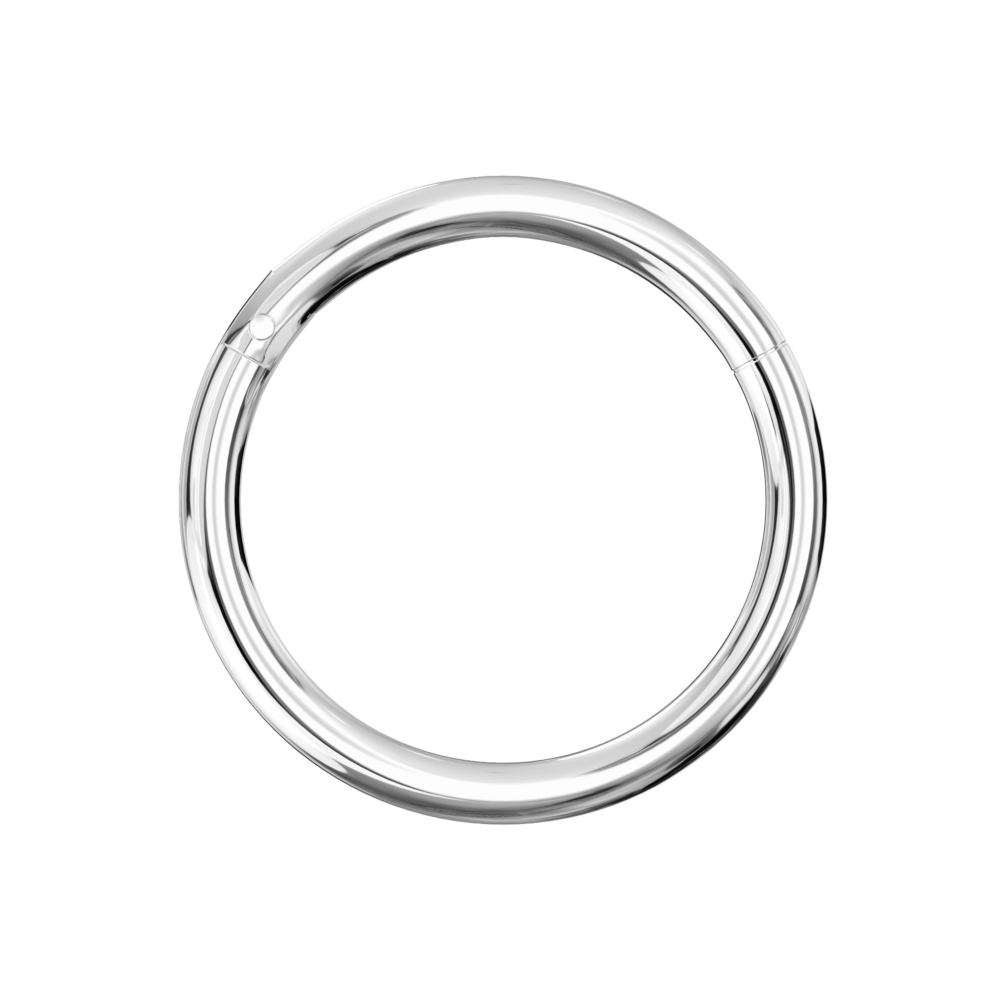 G23 Titanium Hinged Segment Clicker Rings - Monster Piercing
