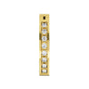 316L Surgical Steel Classic Jewelled Curved Clicker Belly Ring