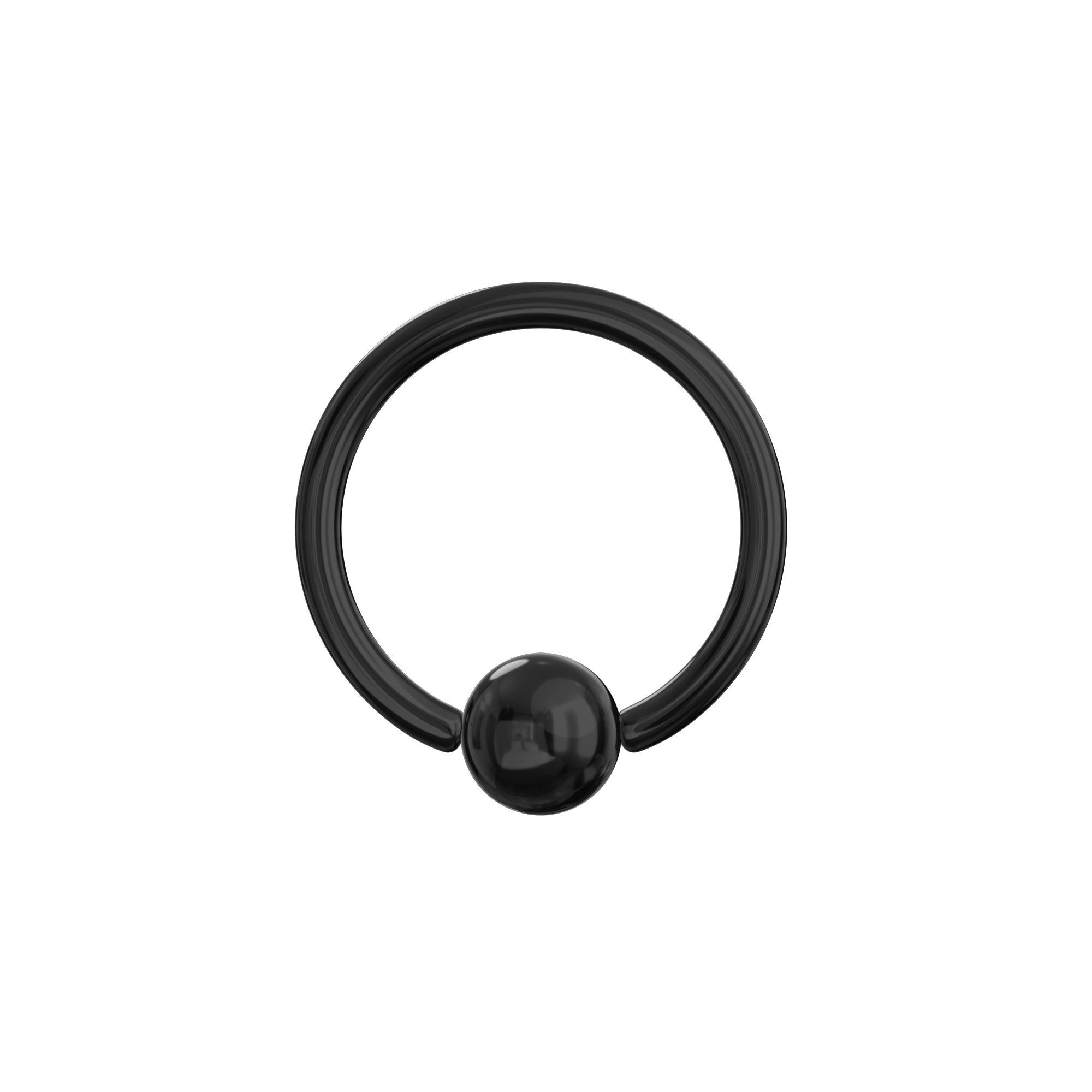 Surgical Steel Anodised BCR Ring - Monster Piercing