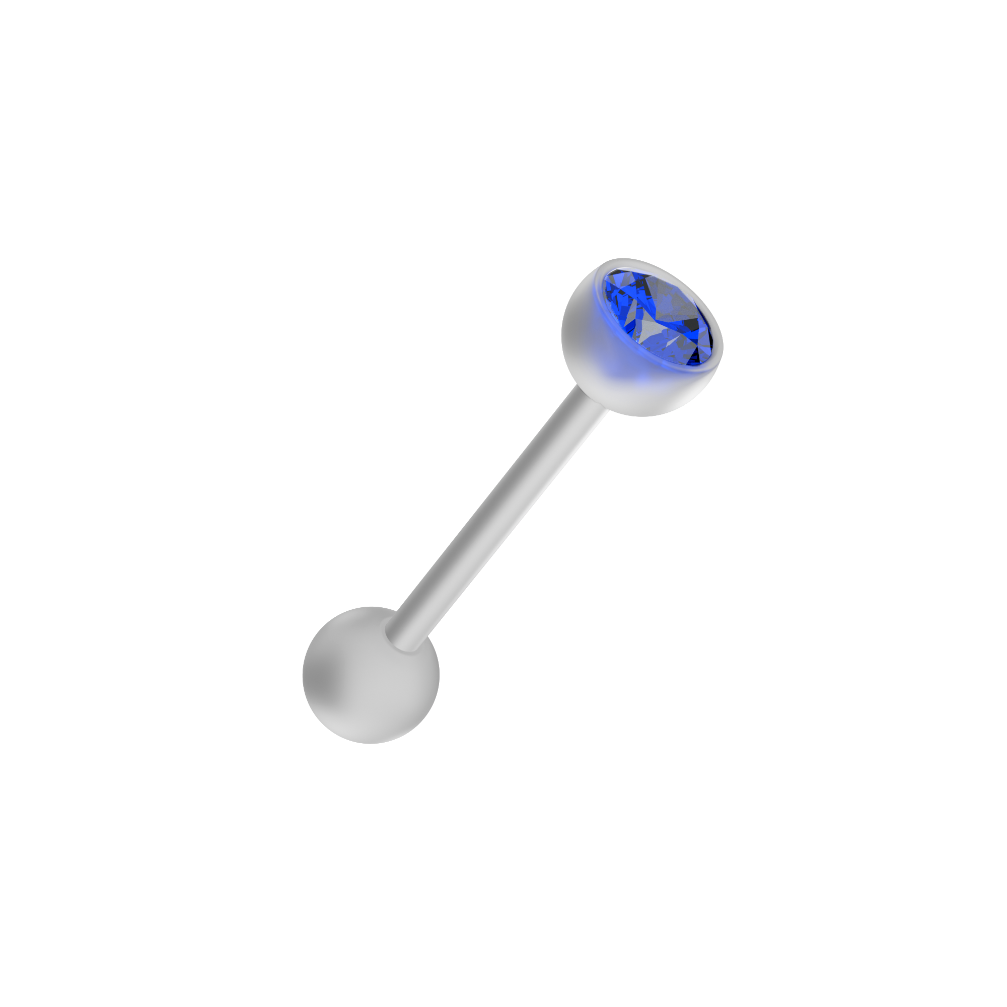 BioFlex Jewelled Straight Barbell - Monster Piercing