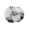 Synthetic Howlite Stone Saddle Ear Plug