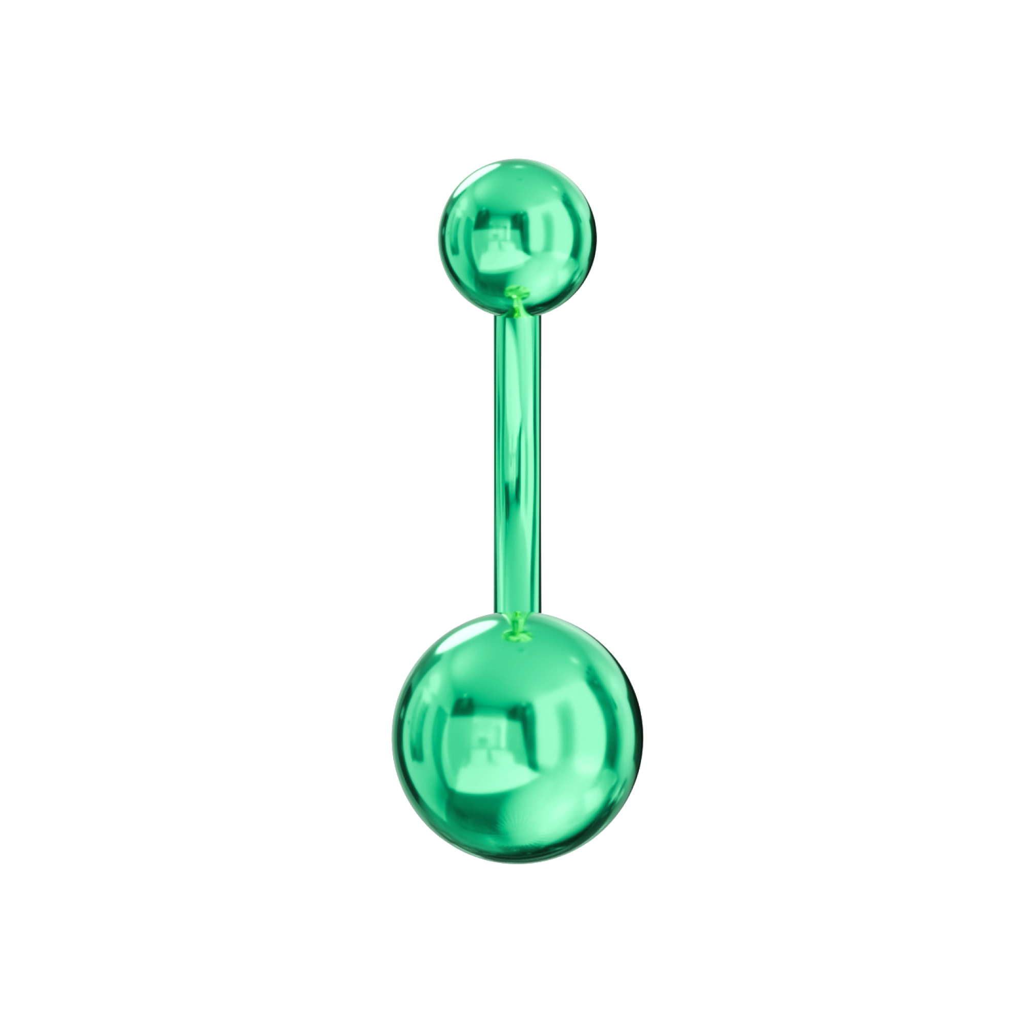 316L Surgical Steel Anodised Belly Ring - Monster Piercing