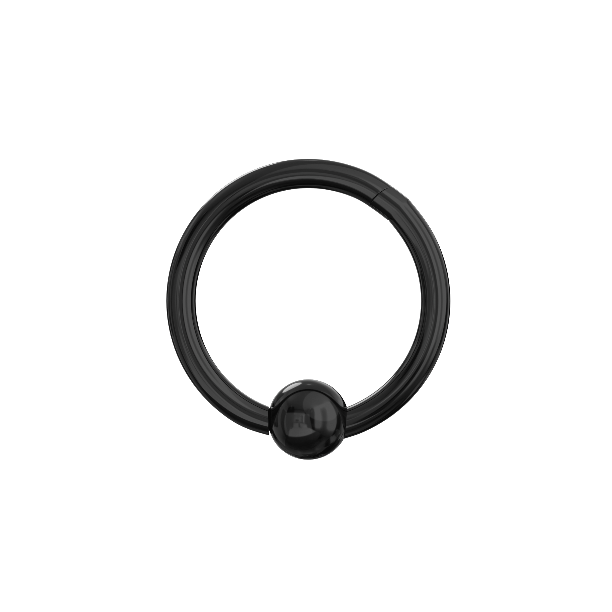 316L Surgical Steel BCR Clicker Piercing Ring - Monster Piercing