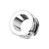 316L Surgical Steel Basic External Threaded Tunnel