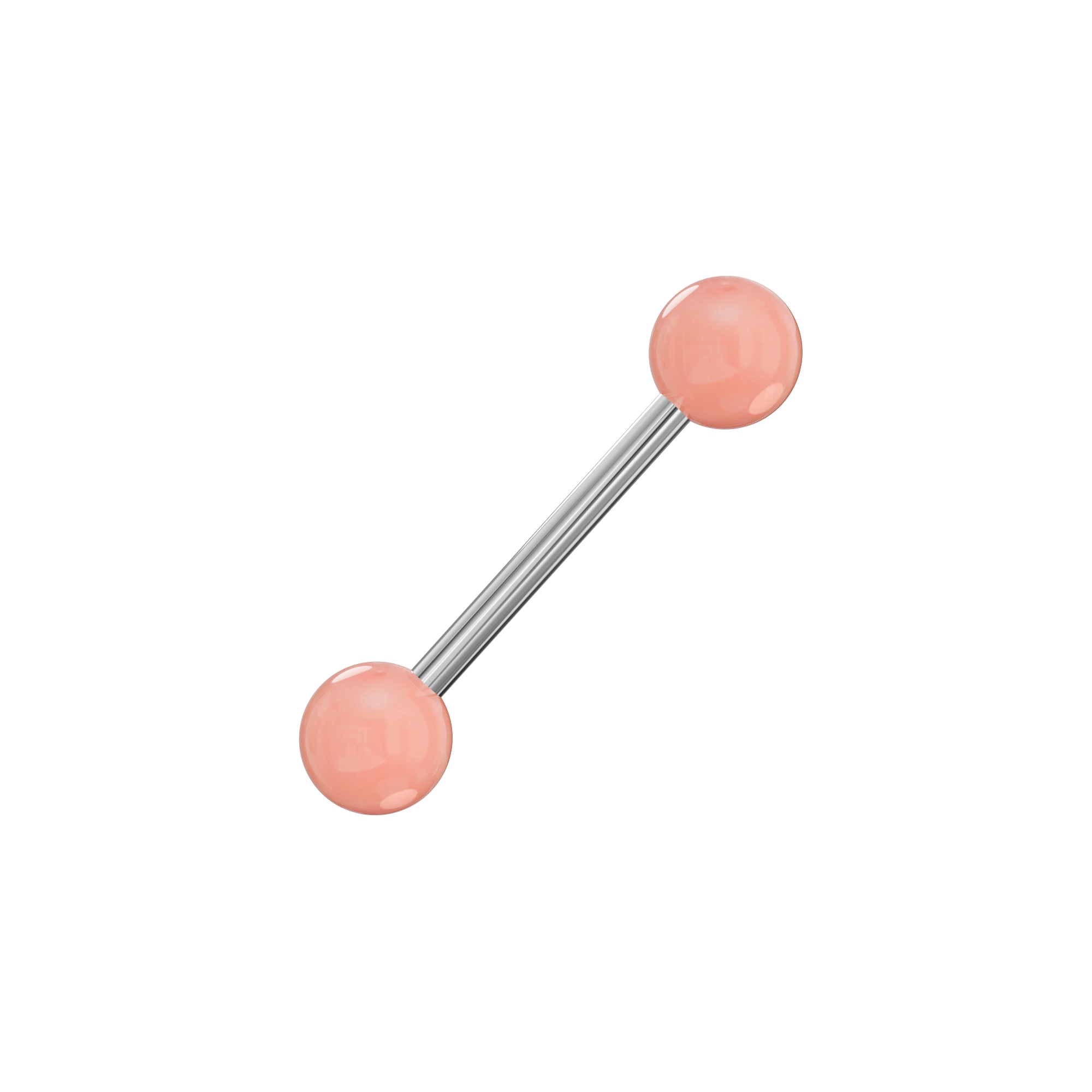 Steel Tongue Barbell Plained UV Balls (Pack of 10) - Monster Piercing