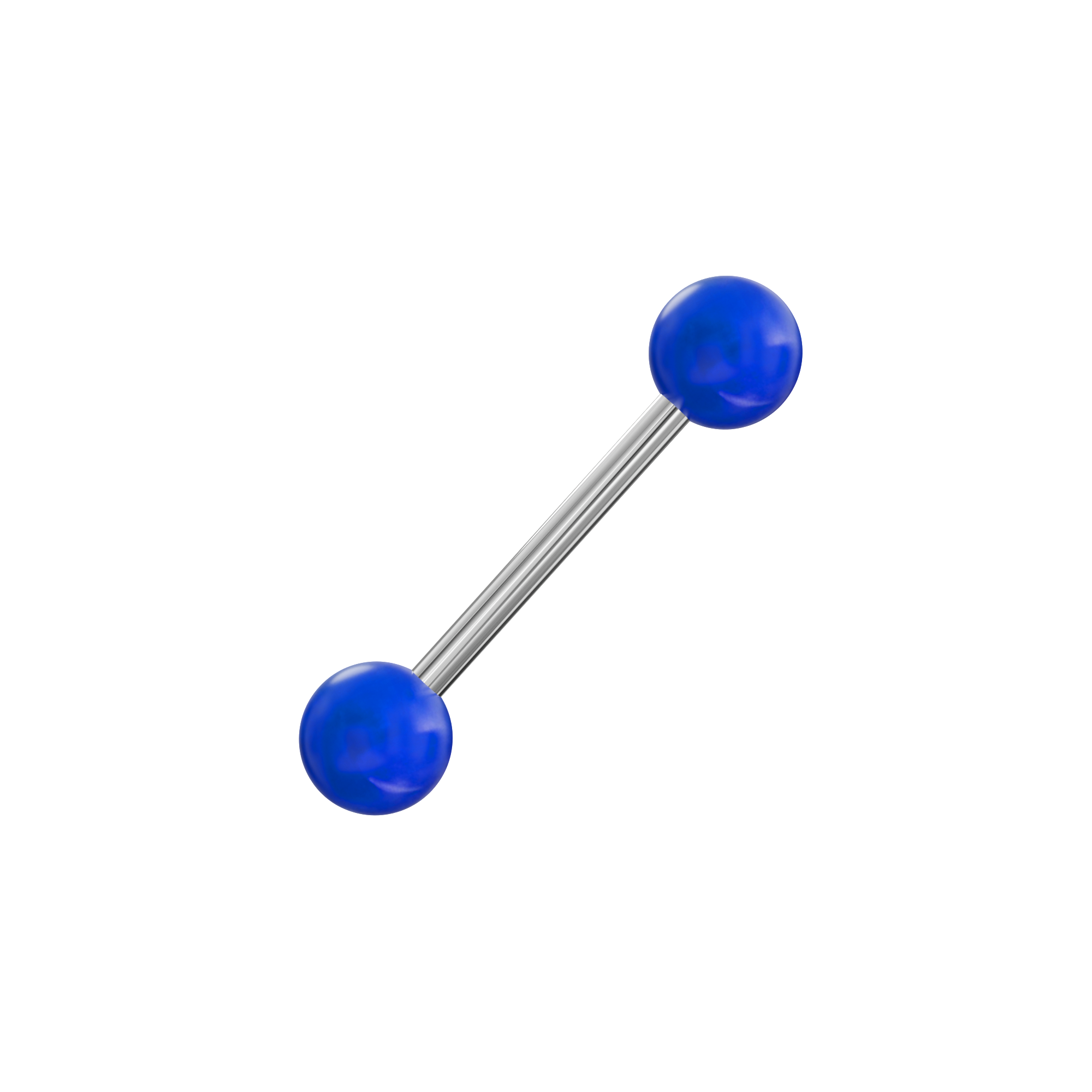 316L Surgical Steel Tongue Barbell Simple UV Balls (Pack of 10) - Monster Piercing