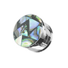316L Surgical Steel Mosaic Tile Shell Flesh Tunnel