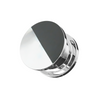 316L Surgical Steel B&W Shell Flesh Tunnel