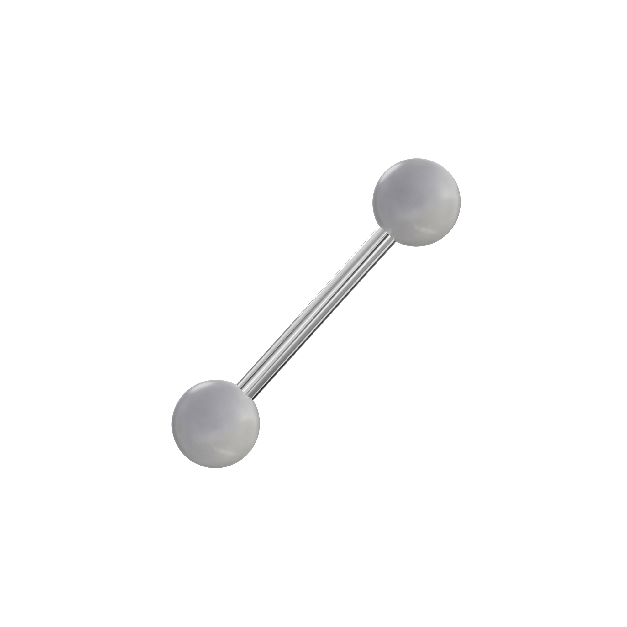 316L Surgical Steel Tongue Barbell Simple UV Balls (Pack of 10) - Monster Piercing