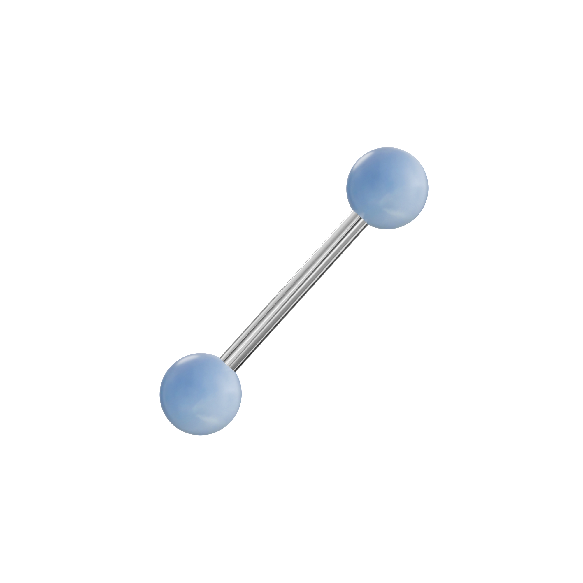 316L Surgical Steel Tongue Barbell Simple UV Balls (Pack of 10) - Monster Piercing