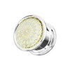 Gold Anodised Synthesis Steel Design Flesh Tunnel