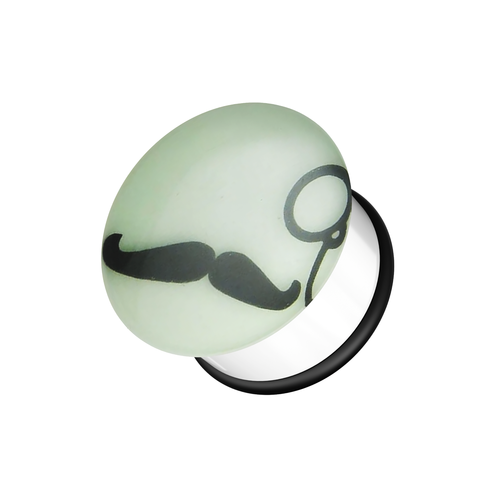 UV Halloween Glow In The Dark Ear Plug - Monster Piercing