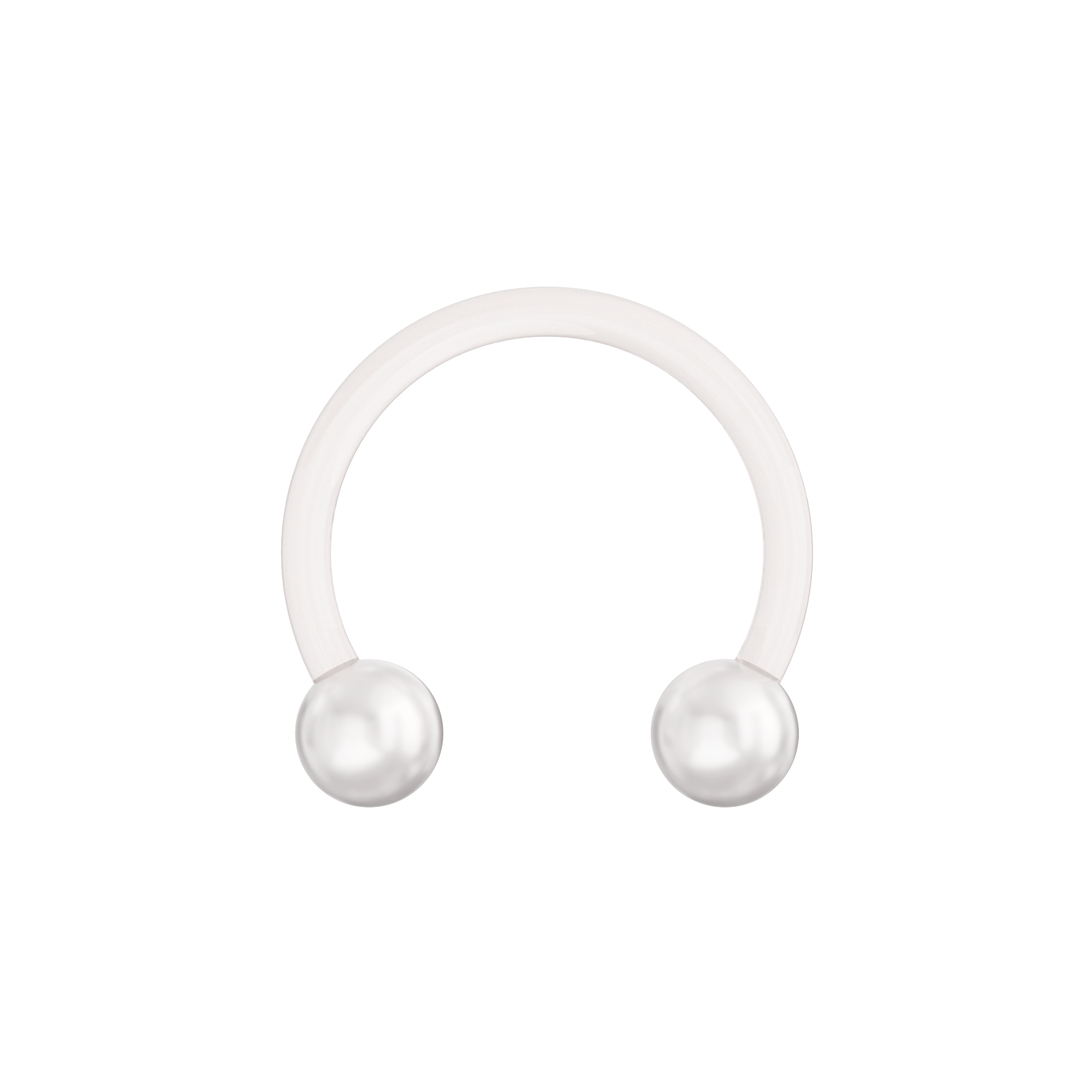 UV Circular Barbell With Basic UV Balls (Pack of 10) - Monster Piercing