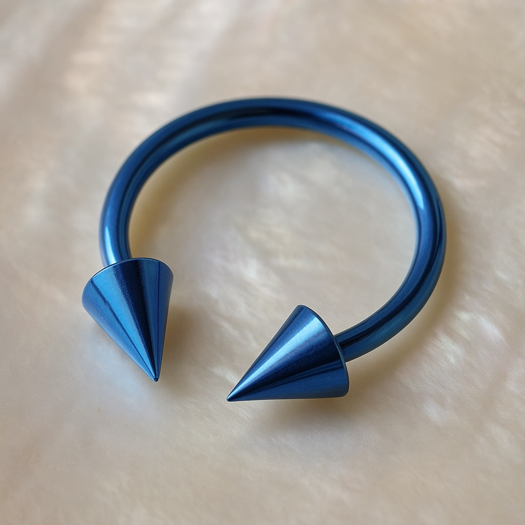 G23 Titanium Cone-End Circular Barbell - Monster Piercing
