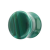 Synthetic Malachite Stone Saddle Ear Plug