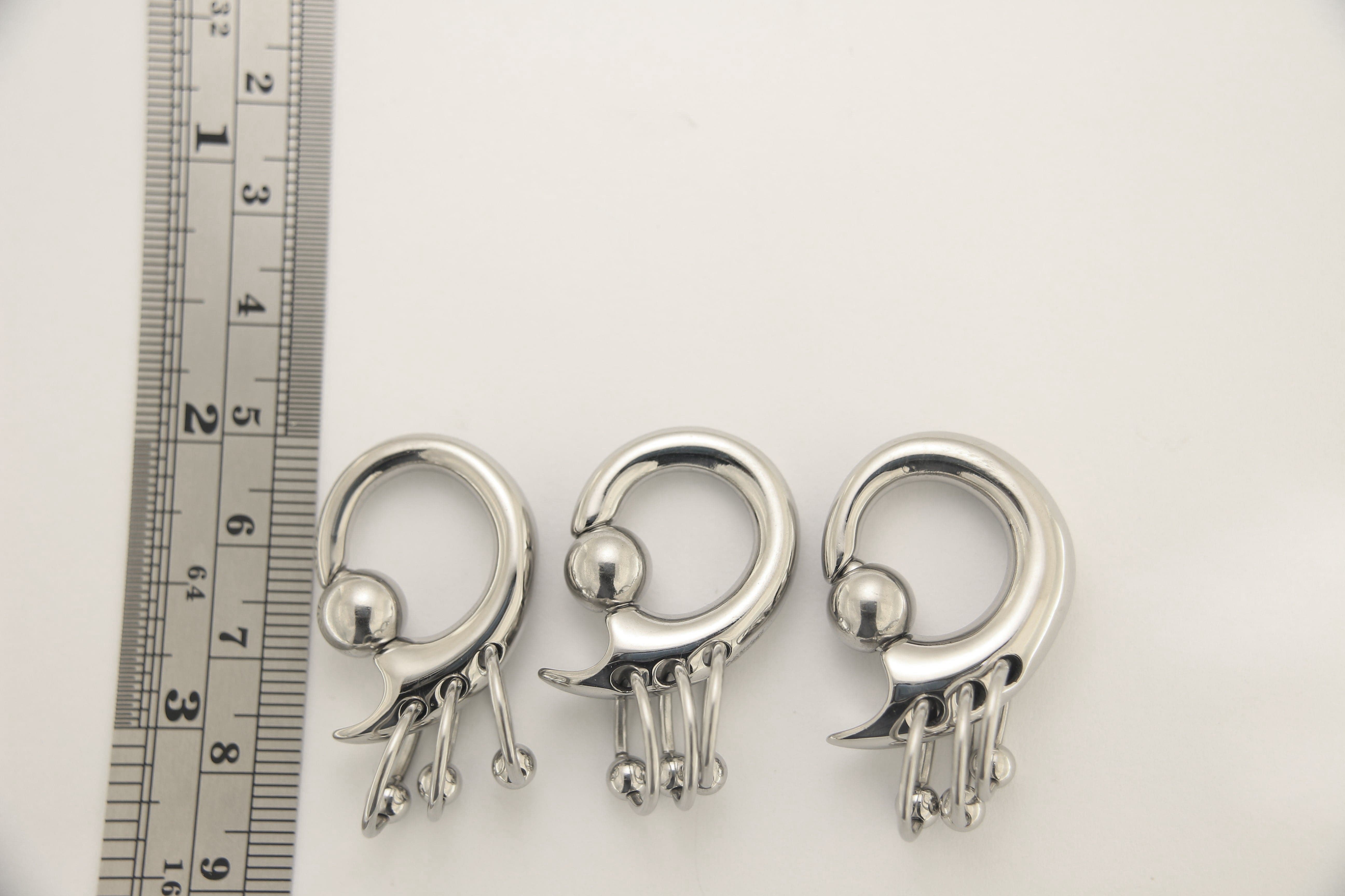 316L Surgical Steel BCR Stretcher Jewellery - Monster Piercing