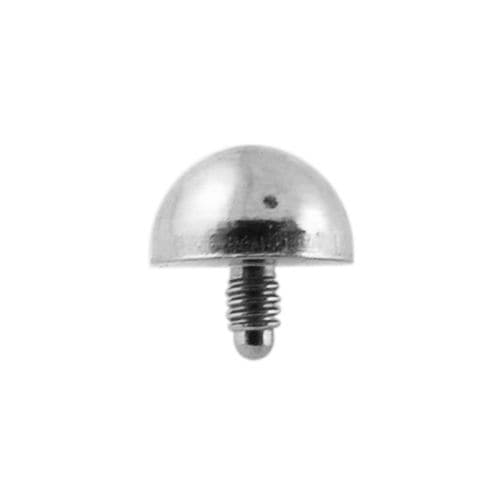 316L Surgical Steel Half Ball Dermal Anchor Tops - Monster Piercing
