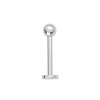 316L Surgical Steel Externally Threaded Ball Top Labret