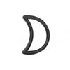 316L Surgical Steel Crescent Cut Segment Clicker Ring