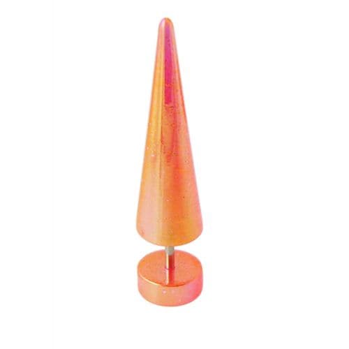 Straight Fake Ear Plug - Monster Piercing